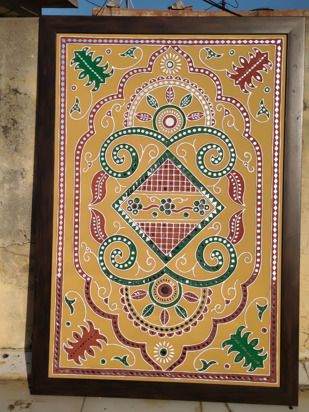 Floral Encast Platter